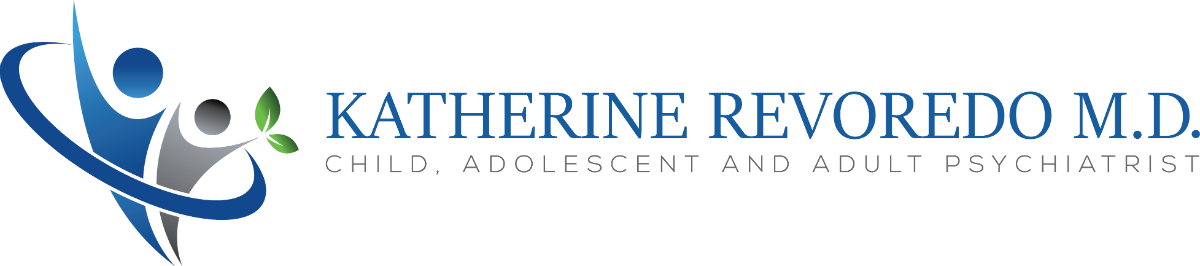 A black background with blue and grey letters.